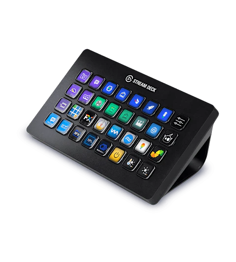 Prompter and Stream Deck XL Bundle + Key Light Neo (White, without